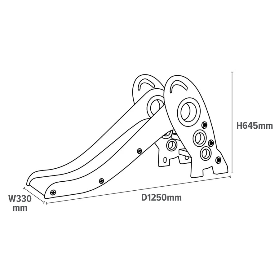 Kids Slide - Foldable Rocket Slide