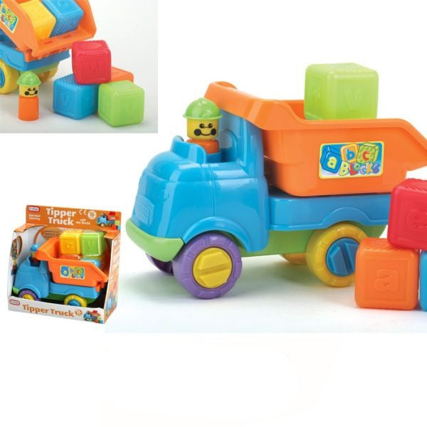 Tipper Truck With Blocks