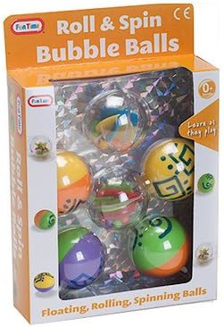 Spin And Roll Bubble Balls